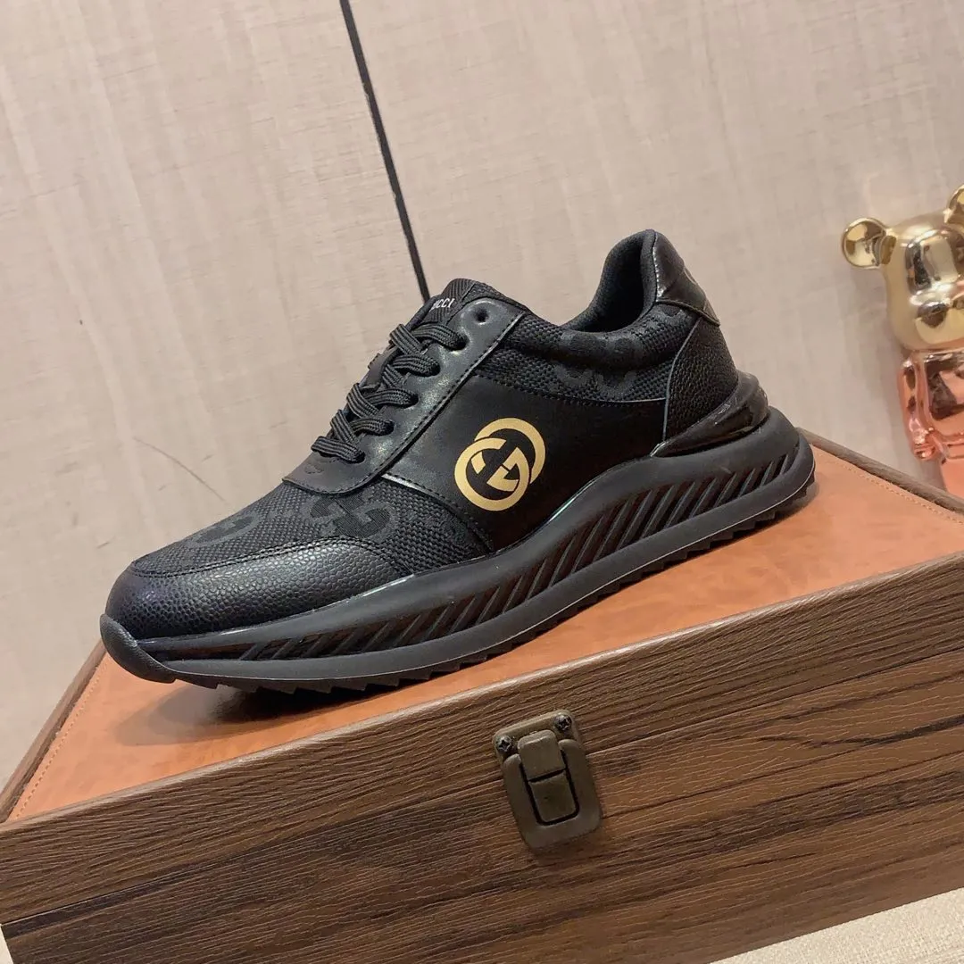 Men's men's shoes💰460💰💰🎩🎩[Lightning][Lightning] "Gucci*" The latest and most popular casual sports shoes, top brand [seduce] luxury~purchase, top~quality. [Strong] The upper is made of imported breathable cowhide with material ➕ breathable sheepskin feet (•) and fine workmanship. The original stylish and stylish soft rubber wear-resistant and non-slip outsole is light and comfortable on the feet. The real thing looks better when taken in real life. 413: code: 38-44, can be customized 45